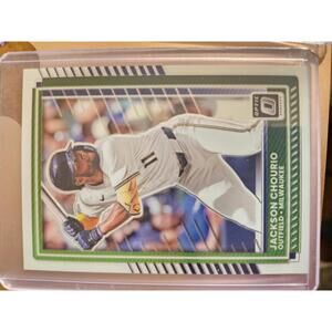 Jackson Chourio - 2025 Panini Optic Insert baseball - #99 - Brewers - RAW Mint